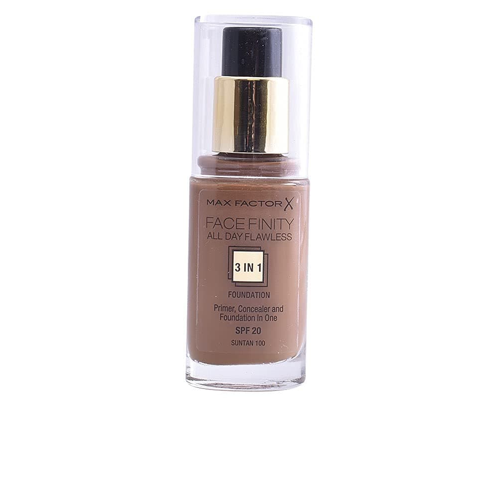 Max Factor Facefinity SPF20 Concealer And Foundation No. 100 Suntan - 30 ML