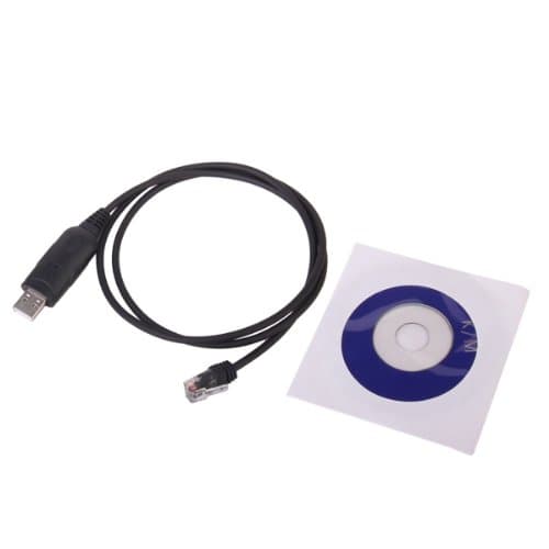 iiMash USB Programming Cable for Kenwood Radio TK-7150 TK-7160 TK-7180 TKR-830 TKR-850 RPC-KM6-U (Black)