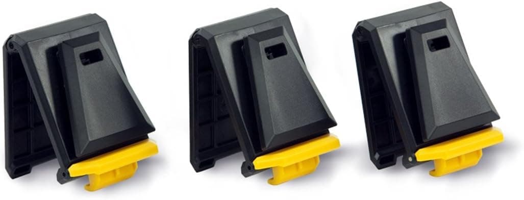 ClipTech Series – 3-Piece ClipTech Hub Set, Universal Attachment Points for ClipTech Tool Pouches, Belts, and Wall Storage (TB-CT-150)