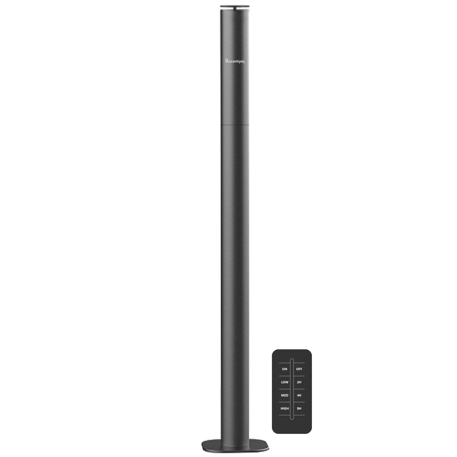 2024 New Smart Bluetooth Luxury Large Height Scent Diffuser for Wholse House,Scent Air Machine for Home,Super Quite,APP Control,Floor-Standing Hotel Collection Diffuser for Large Room-Black