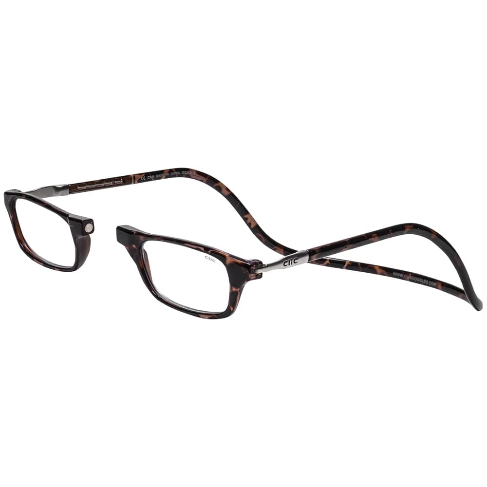 CliC Magnetic Reading Glasses, Computer Readers, Replaceable Lens, Adjustable Temples, Original