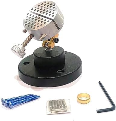 - Universal Peg Clamp Work Holder Vice Stool, Machine Tool Bench Top Clamp with 8 Pins