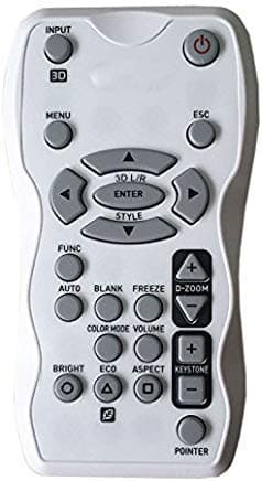 Universal Replacement Remote Control Fit for Casio XJ-M140 XJ-M150 XJ-M155 XJ-M240 XJ-M250 XJ-M255 Projector