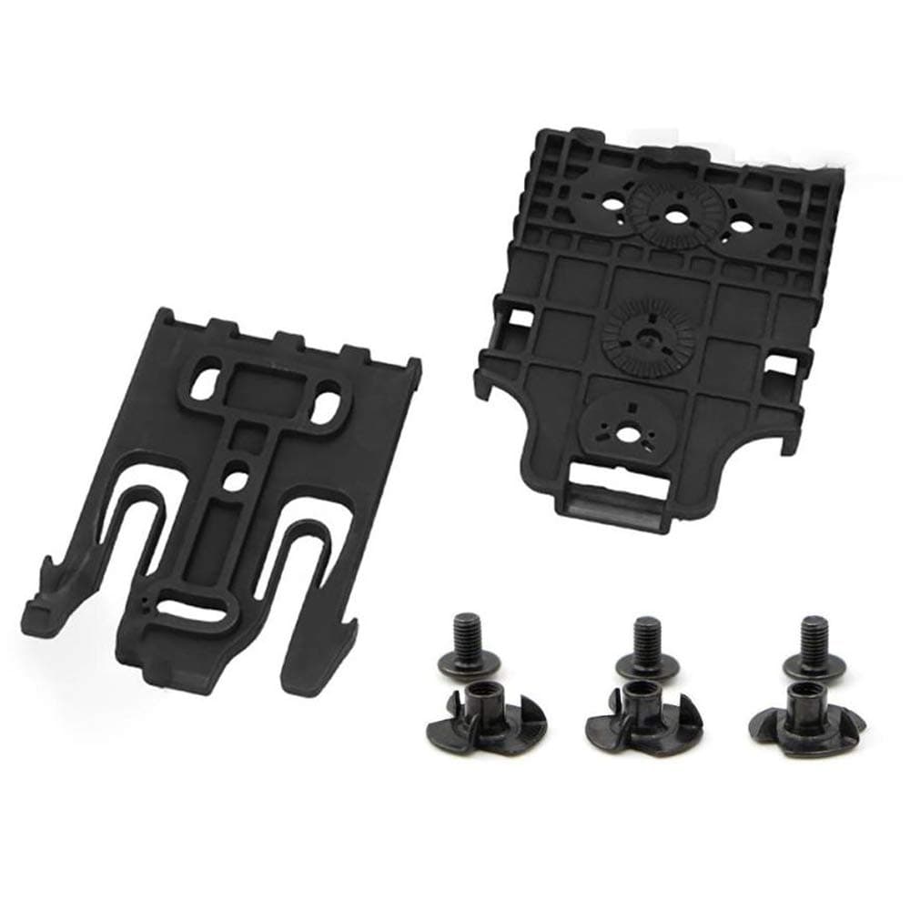 OSLAMP Black Quick Locking System Kit with QLS 19 Holster Locking Fork and QLS 22 Receiver Plate