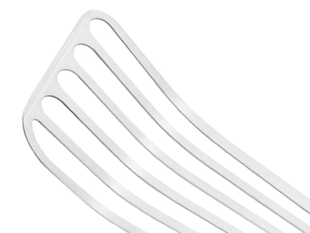 Mercer Culinary Hell's Handle Grill Scraper, 4 Inch x 4-1/2 Inch, Maroon Silver M18390