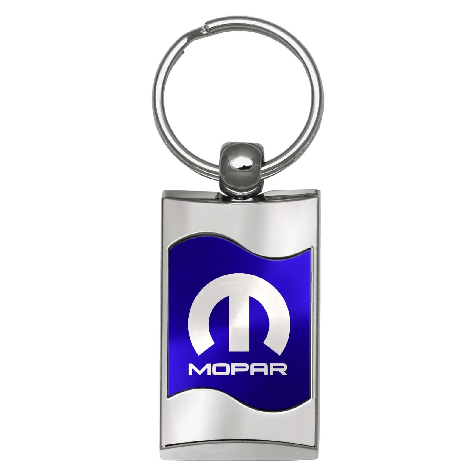 Au-TOMOTIVE GOLDRectangular Wave Key Fob for Mopar (Blue)
