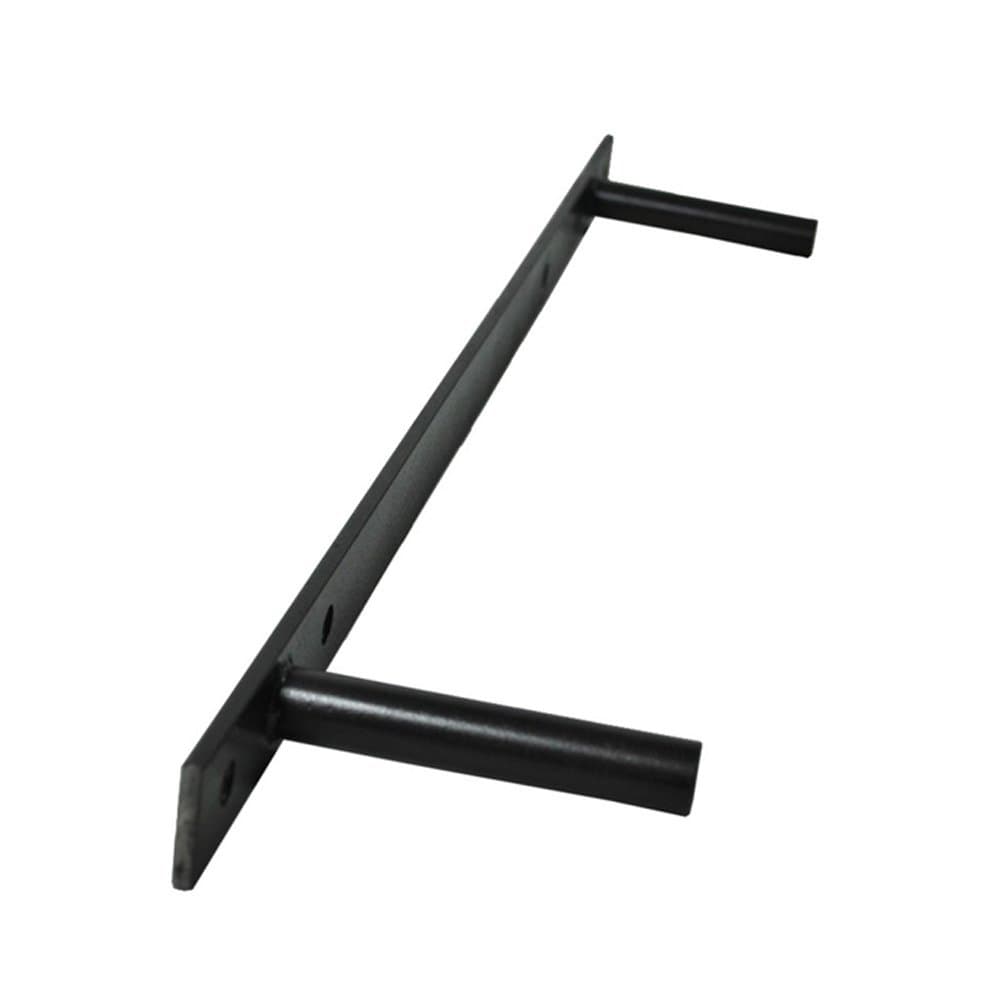 24" Floating shelf Brackets, Powder Coated, Bracket Floating, Wall Organizer, Bathroom Wood Bookcase Black Wooden Metal Support, Large Storage, Ledge, Small Kitchen Rack, Rustic Decor, Closet, Book