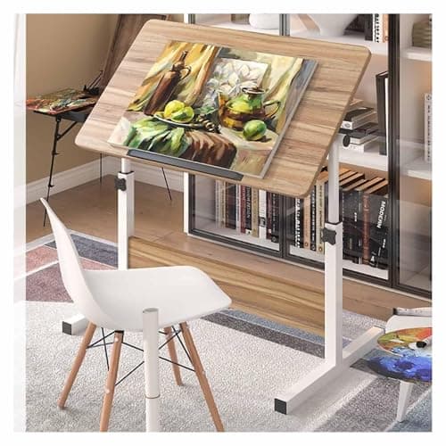 Extra Large Tilting Height Adjustable Drafting Table for Artists, Ideal for Studio, Art Craft and Writing