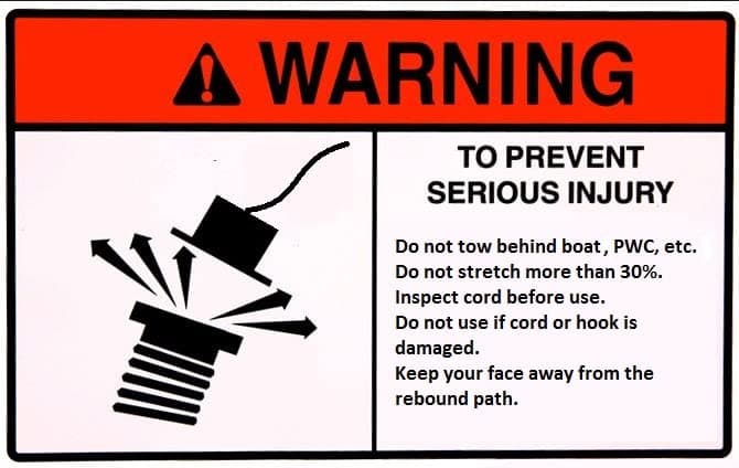 Extra Rubber Dockie Floating Water Mat Tether Kit