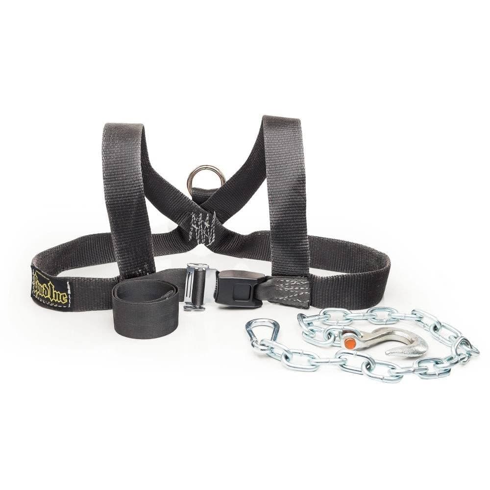 Adjustable Front Squat Harness - Use on Belt Squat Machine Or Low Econo Pulley (Small (80-150lbs))