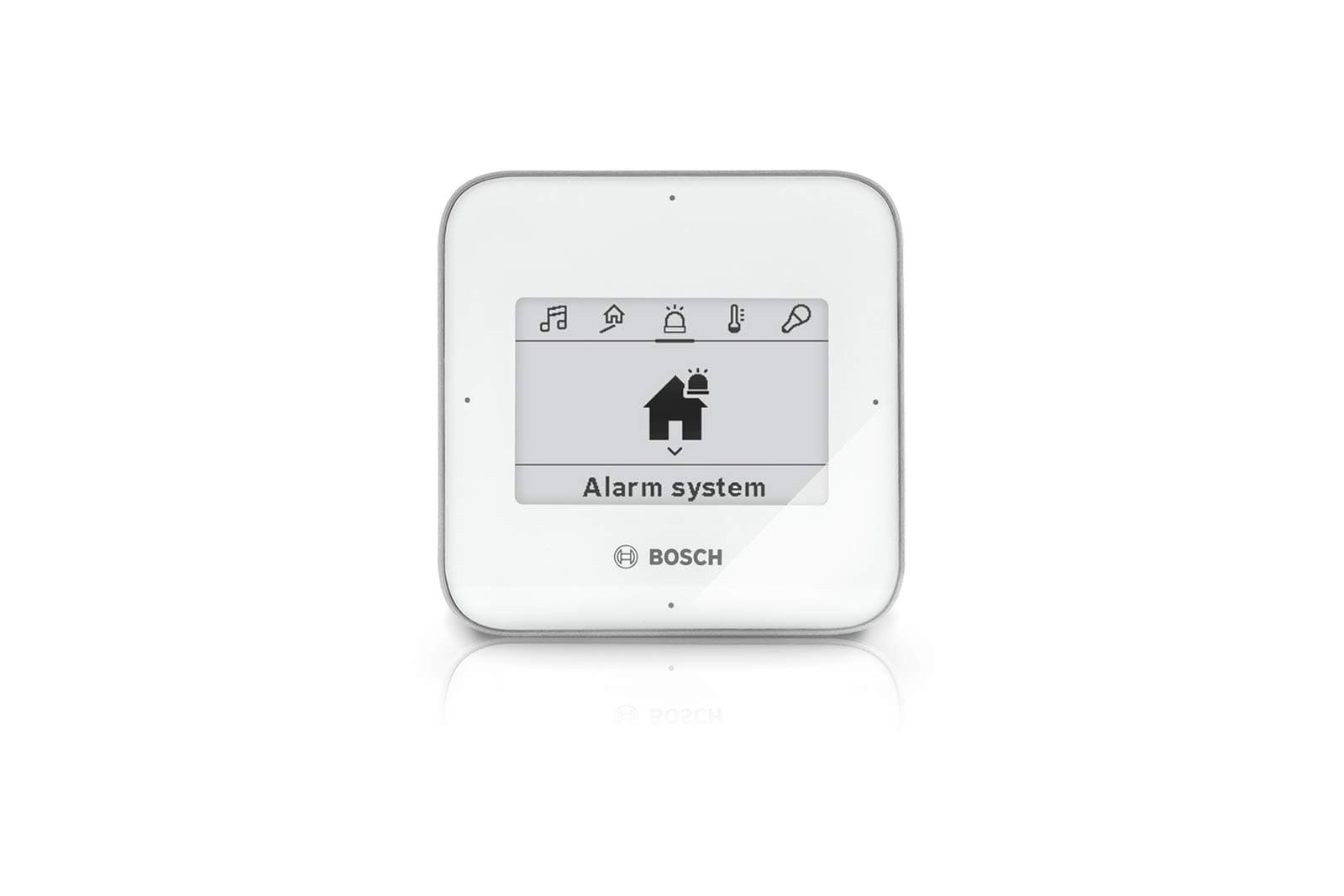 Smart Home Twist remote control with alarm function, activates/deactivates the Bosch Smart Home alarm system quickly and easily