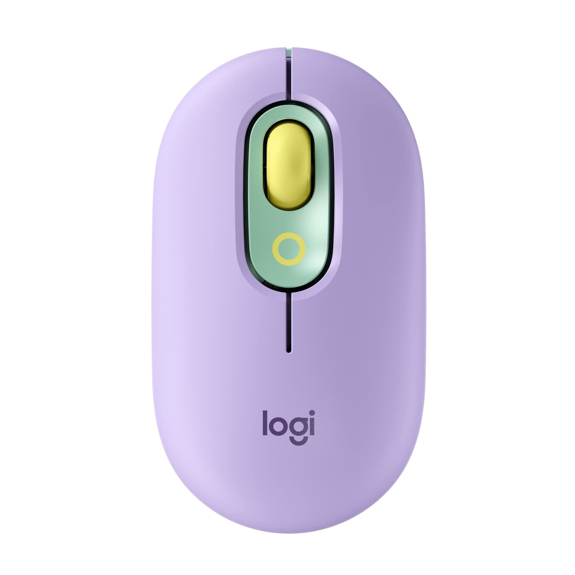 POP Mouse, Wireless Mouse with Customizable Emojis, SilentTouch Technology, Precision/Speed Scroll, Compact Design, Bluetooth, Multi-Device, OS Compatible - Daydream Mint