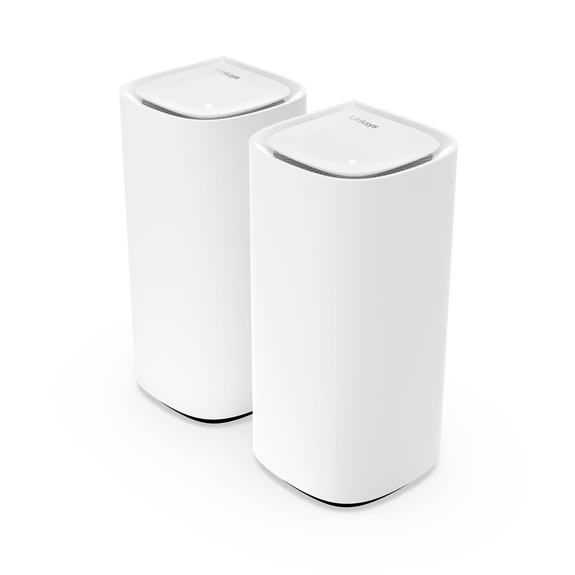 Velop Pro WiFi 6E Mesh System MX6202-KE — Cognitive Mesh Router with 6 Ghz Band Access & 5.4 Gbps True Gigabit Speed — Whole-Home Coverage up to 6,000 sq. ft. & 400 Devices — 2 Pack