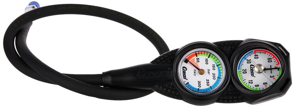 Console 2 Depth+Pressure Gauge M/Bar, One Size