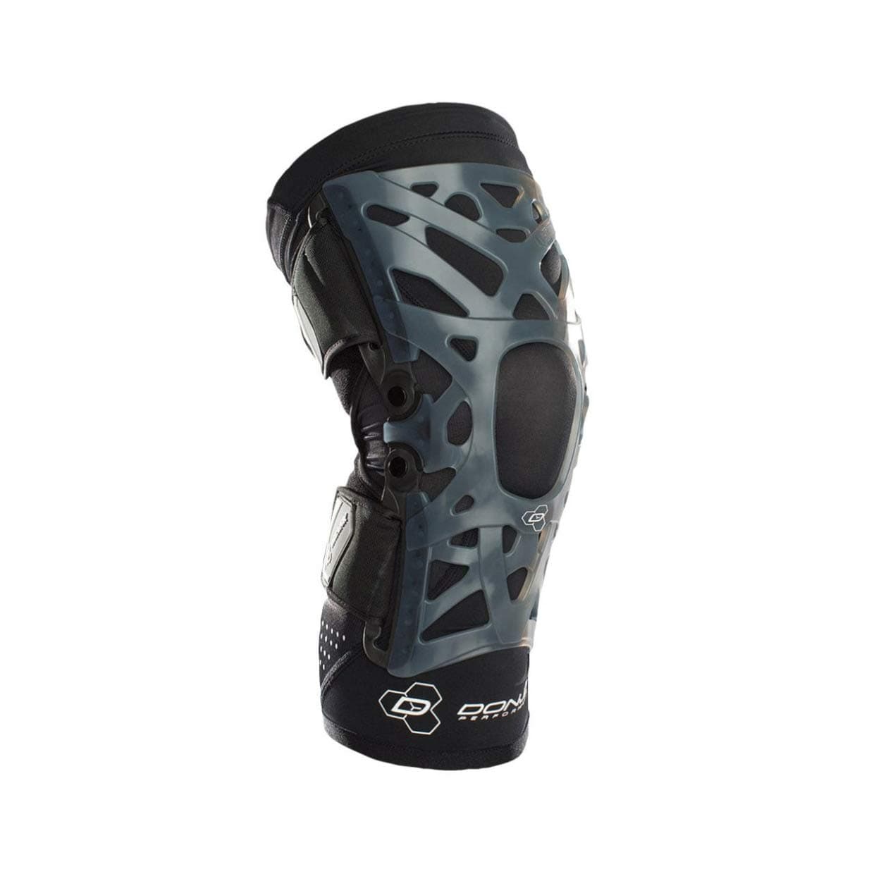 WEBTECH Knee Support Brace with Compression Undersleeve: Black, Large