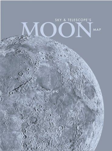 Sky & Telescope's Moon Map, Laminated Map – Folded Map, May 1, 2007