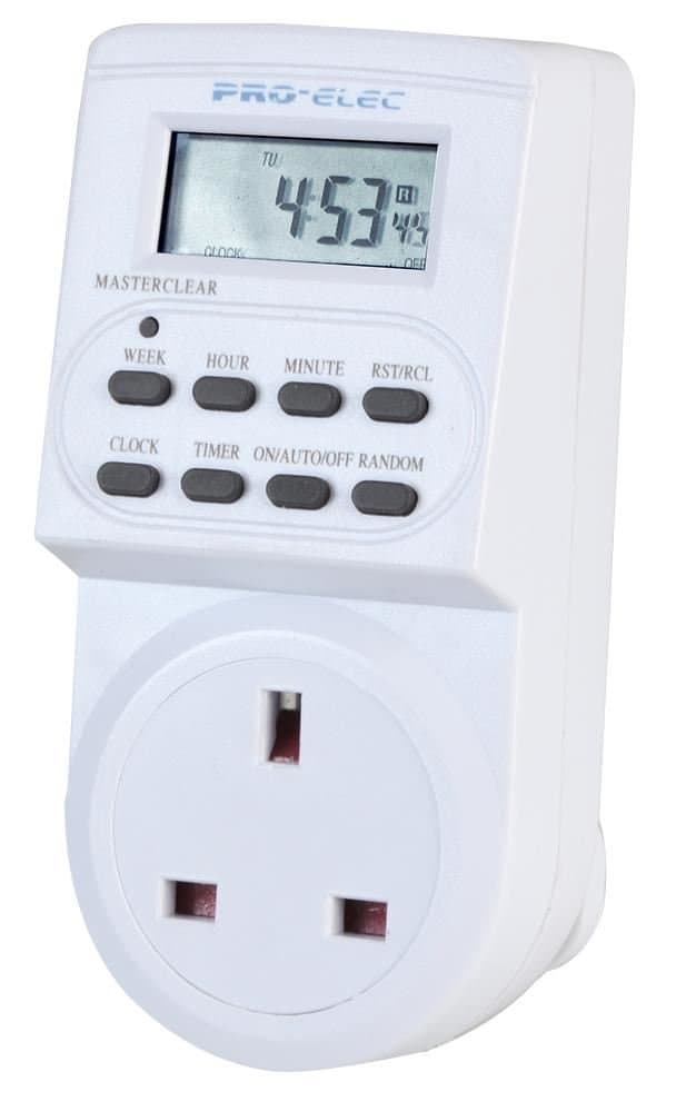 PRO ELEC TIMER DIGITAL 24 HOUR
