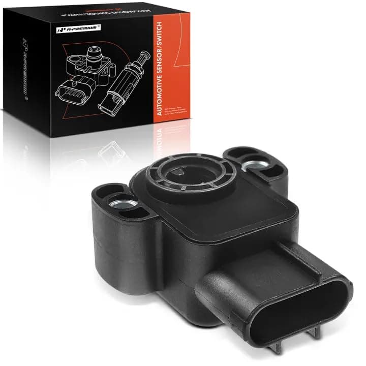 TPS Throttle Position Sensor Compatible with Ford, Mazda & Mercury - Escape 2001-2008, Explorer Sport Trac, Ranger 2001-2011, Taurus, Contour, Freestar, Tribute, Cougar - Replace# 1F2218851