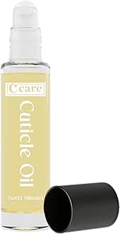 C CARE Sweet Almond Roll-On Cuticle Oil | Natural Revitalizing Hydrating Nail Oil For Repaired Cuticles Overnight | Remedy For Damaged Skin And Thin Nails | Paraben Cruelty Free Formula | 10ml