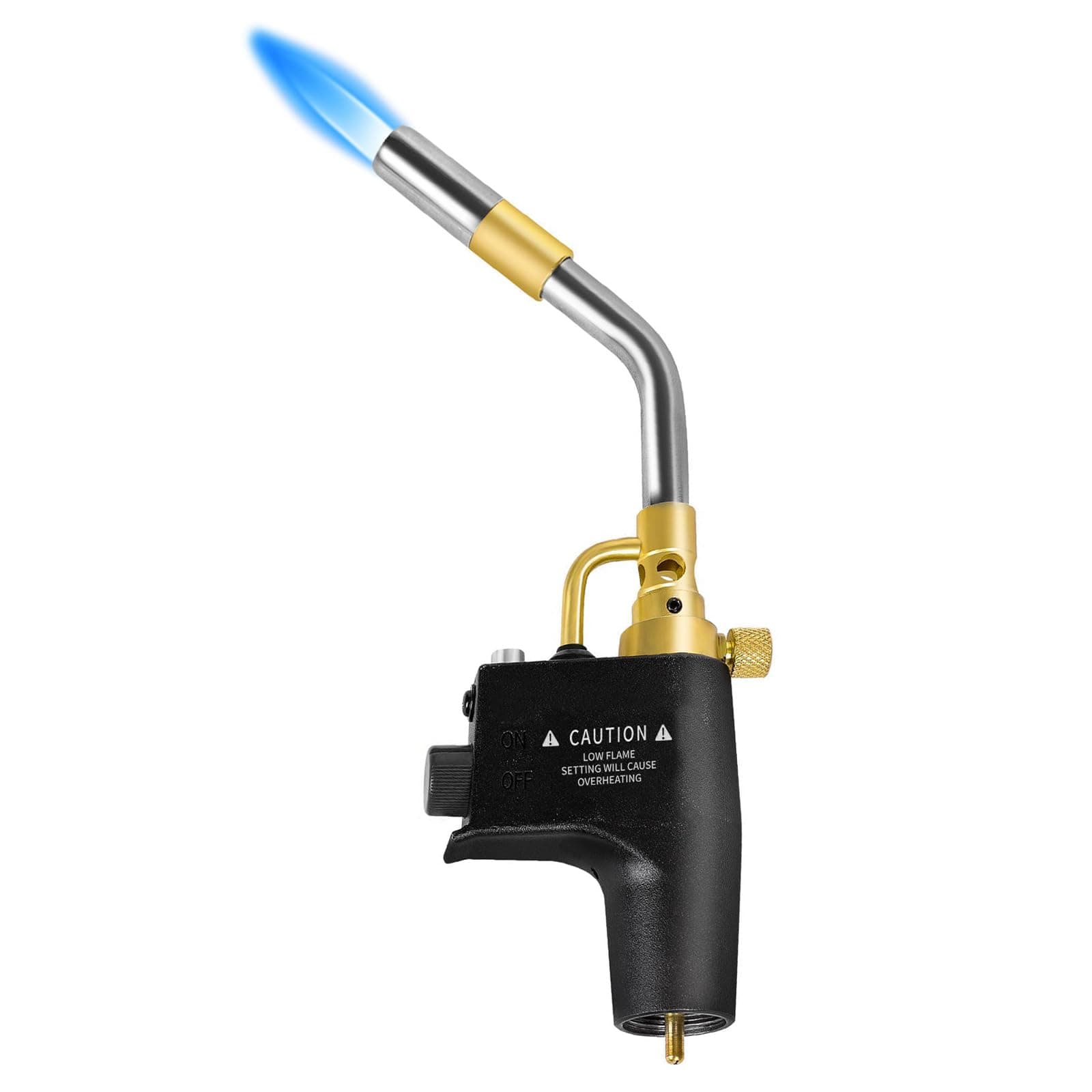High Intensity Propane Torch Head, Trigger Start Gas Torch, Map Gas Torch Kit for Propane, MAPP and MAP/PRO,Solding, Welding, Brazing, Barbecue, Blow Torch(CSA Certified)