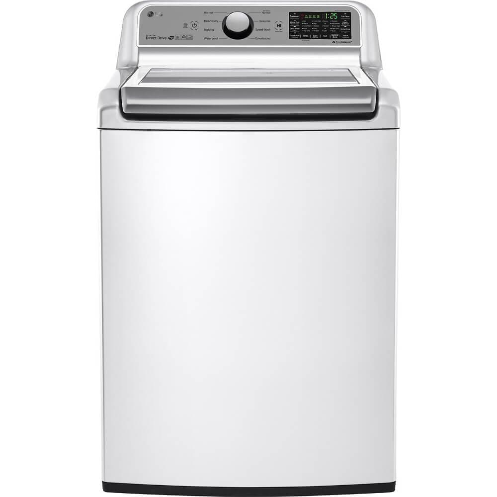 LG WT7200CW 5.0 Cu. Ft. High Efficiency Top Load White Washer