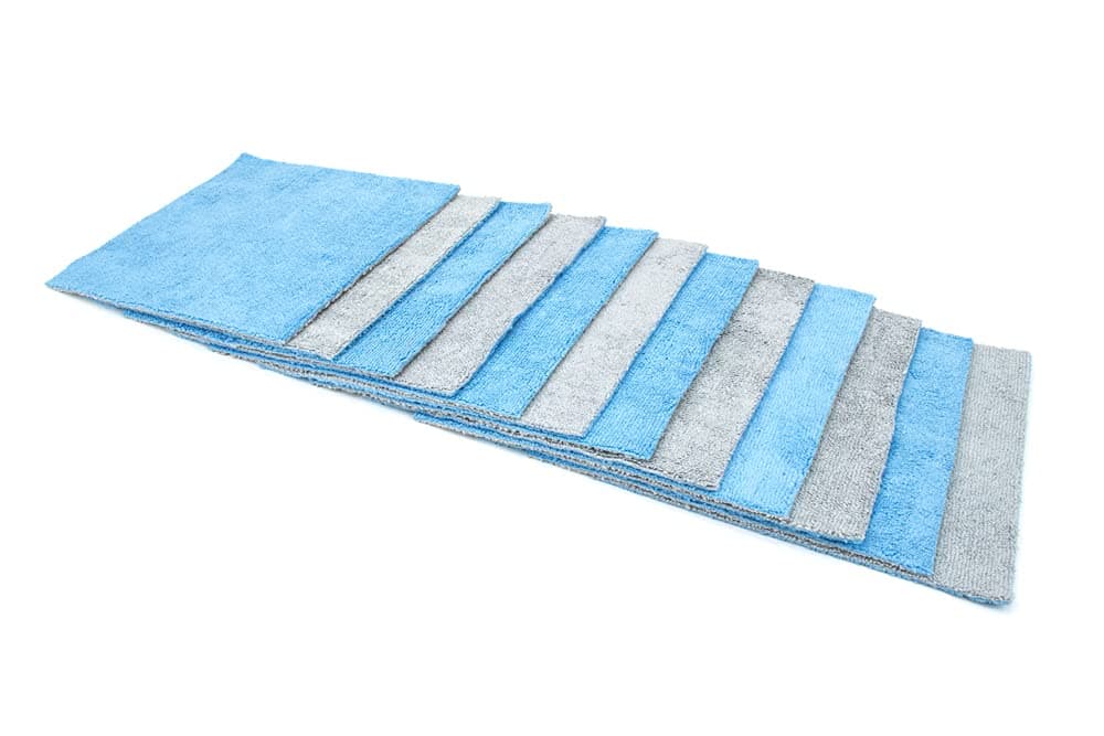 [Saver Sheet] Coating Applicator Towel with Barrier Layer - 12 pack (Blue/Gray, 8"x8")