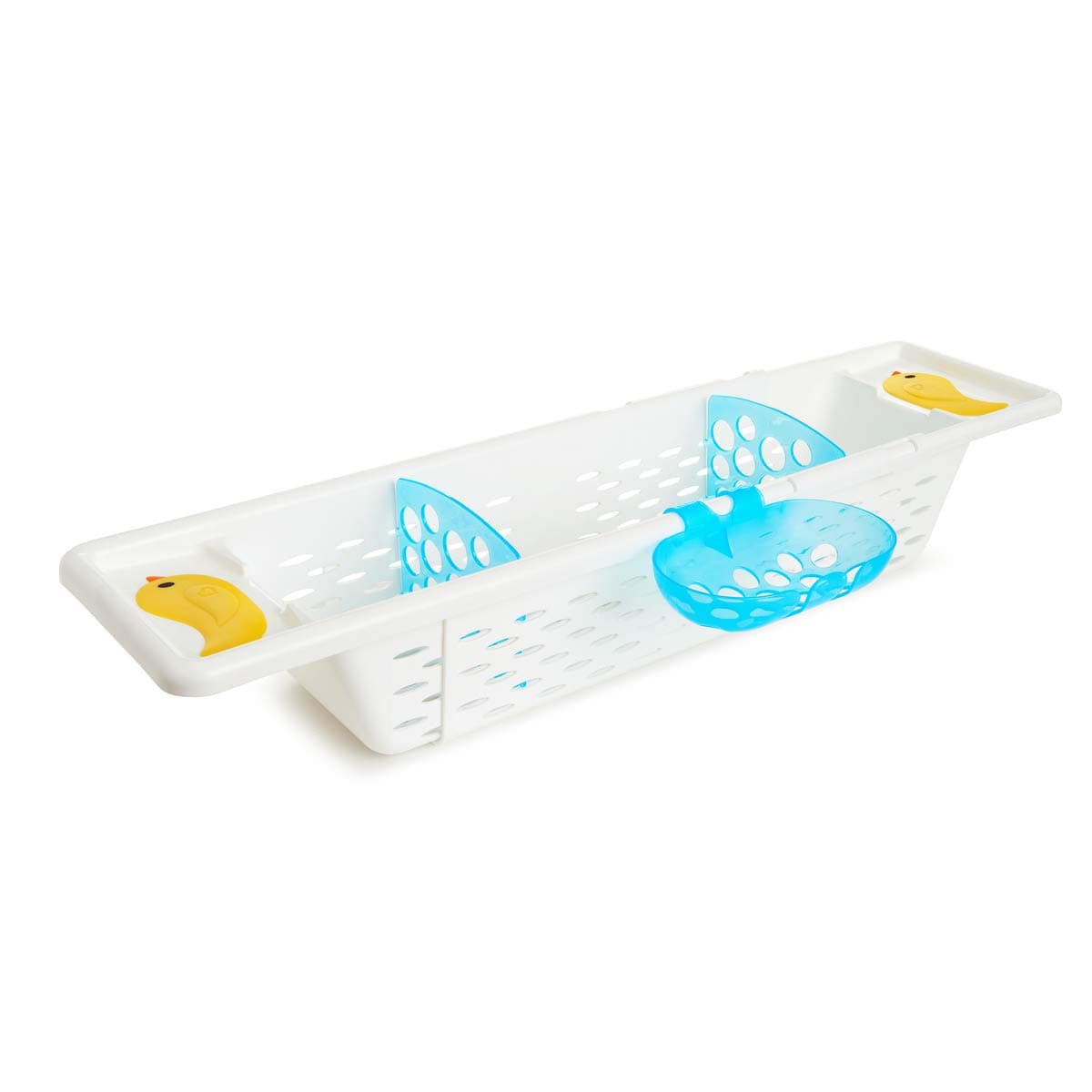 Munchkin Quack Bath Caddy, storage during bath time, can keep toys or bathing accessories, placed on the tub, Infant/baby/toddler/kids