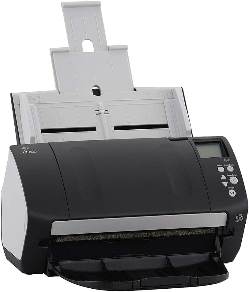 FUJITSU FI-7160 - Document Scanner - Duplex - 8.5 in X 14 in - 600 DPI X 600 DPI - UP to 60 PPM (Mono) / UP to 60 PPM (Color) - ADF (80 Sheets) - UP to 4000 SCANS PER Day - USB 3.0 (Renewed)