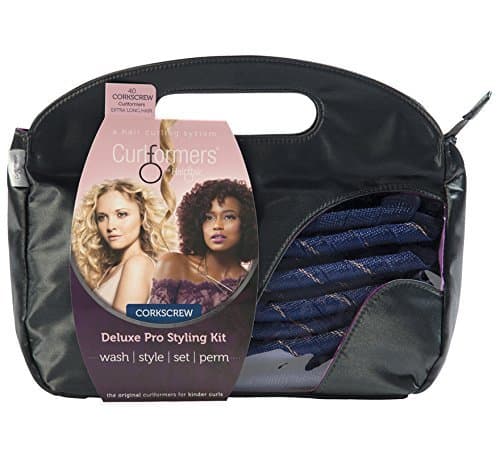 Curlformers Deluxe Range Styling Kit Corkscrew Curls for Extra Long Hair by Hair Flair