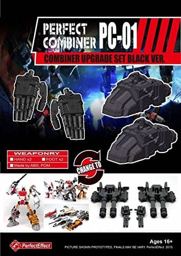 Perfect Effect - PC-01 Perfect Combiner Upgrade Set - Black Version