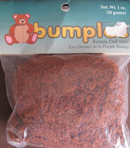 One & Only BUMPLES BUMPY DOLL HAIR Pack 1 Oz. RUST Color