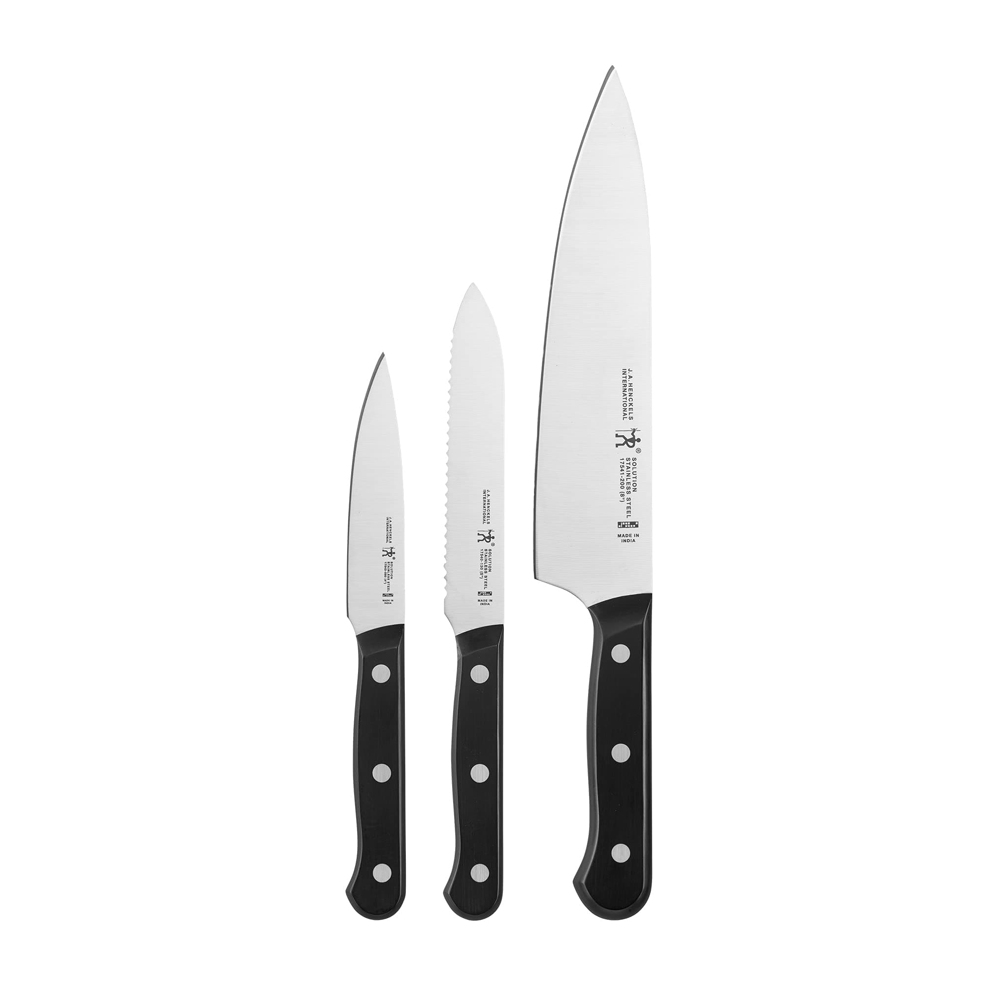 HENCKELS Solution 3-pc Starter Knife Set