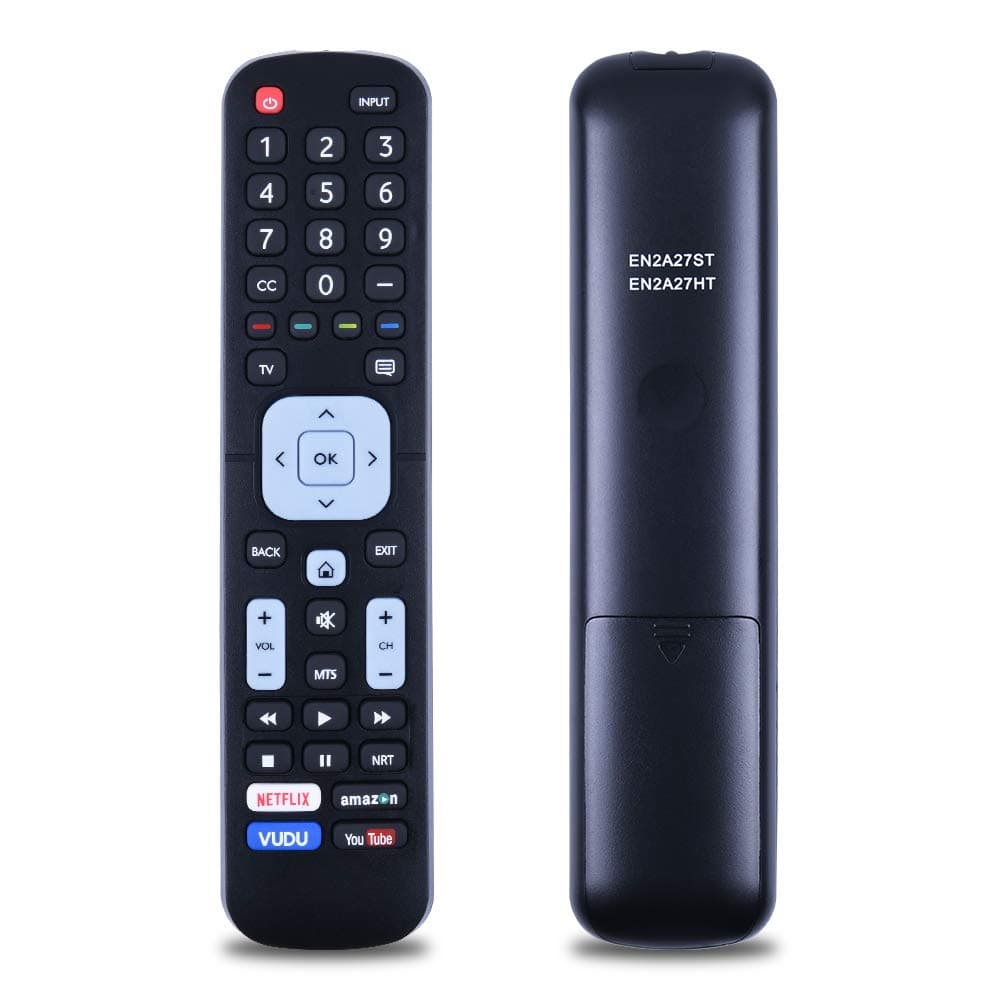 New EN2A27ST Replacement TV Remote Control for Sharp 4K Ultra LED Smart HDTV - LC-32P5000U / LC-40P5000U / LC-43P5000U / LC-50P5000U / LC-55P5000U / LC-60P6000U Television