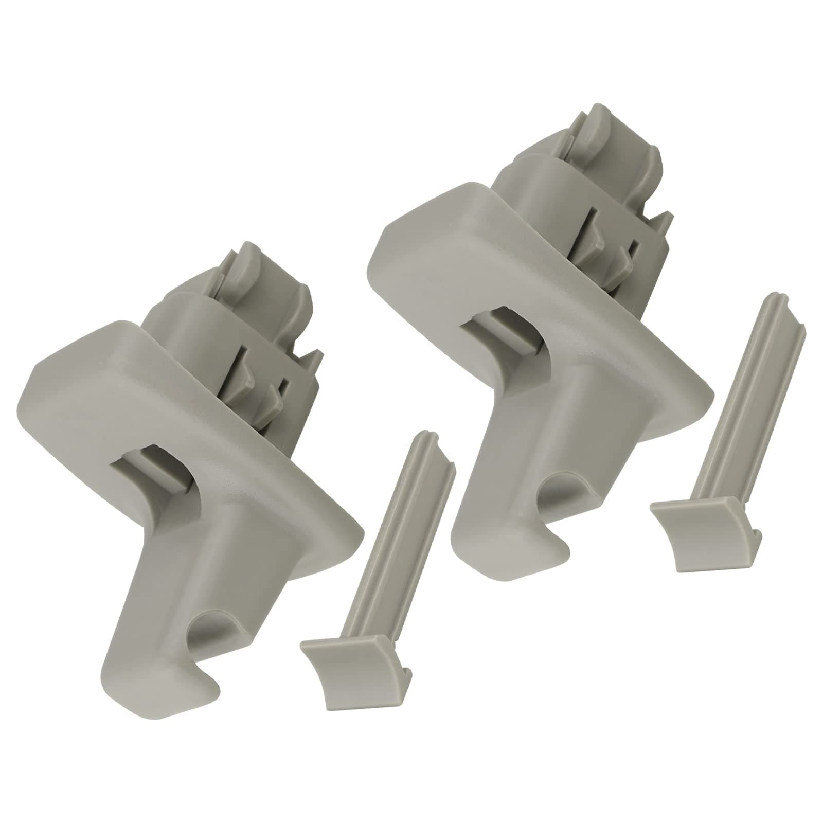 APPERFiT Sun Visor Clip Retainer Holder Gray Compatible with Chevy Express/GMC Savana 1500 2500 3500 Replaces 25840046