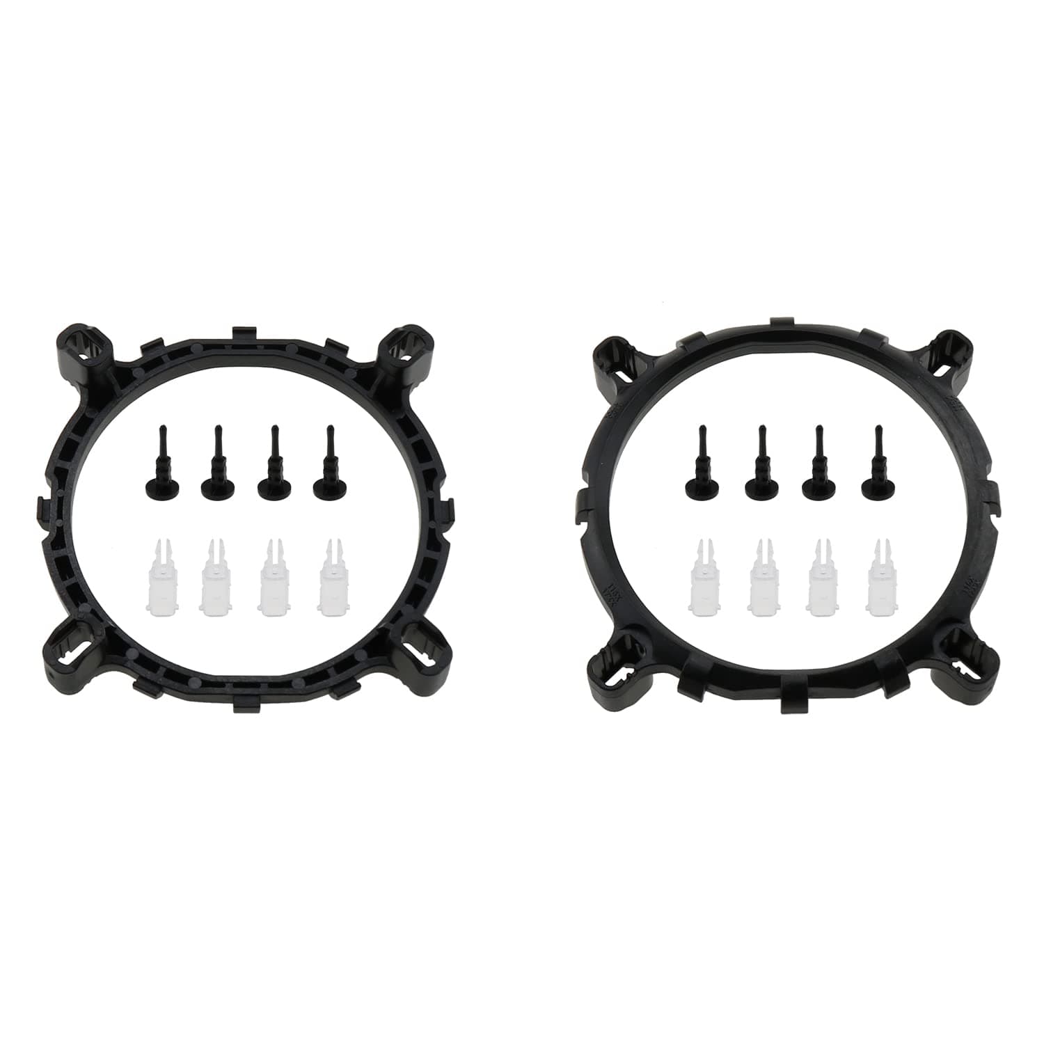 2Sets CPU Fan Radiator Fastener Base Bracket 115 Backplate CPU Heatsink Mounting Base Radiator Holder for LGA115X