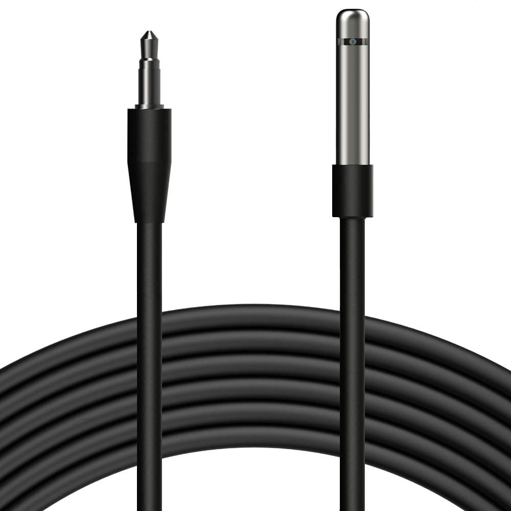 Controller Sensor Probe, Stainless Steel 20' Waterproof Temperature Humidity Probe Climate Detector for CLOUDLINE Airlift AIRTITAN AIRBLAZE CLOUDRAY T-Series Controllers