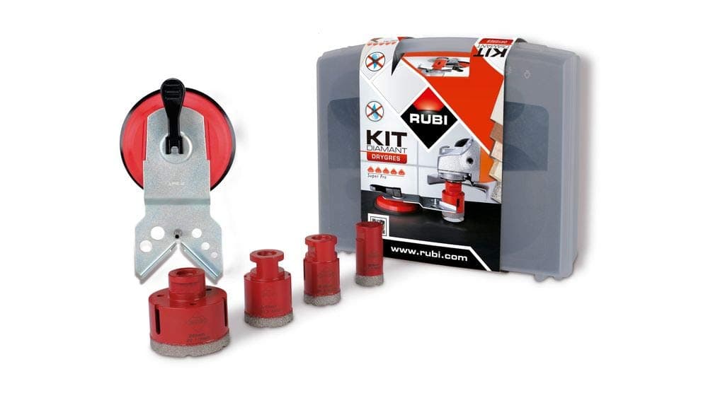 Rubi 50917 drygres bit Kit 4