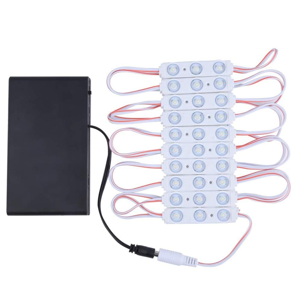 30 Leds Vanity Light String Kits, Dimmable Cosmetic Makeup Mirror Lights, Safe Waterproof for Bathroom Living Room