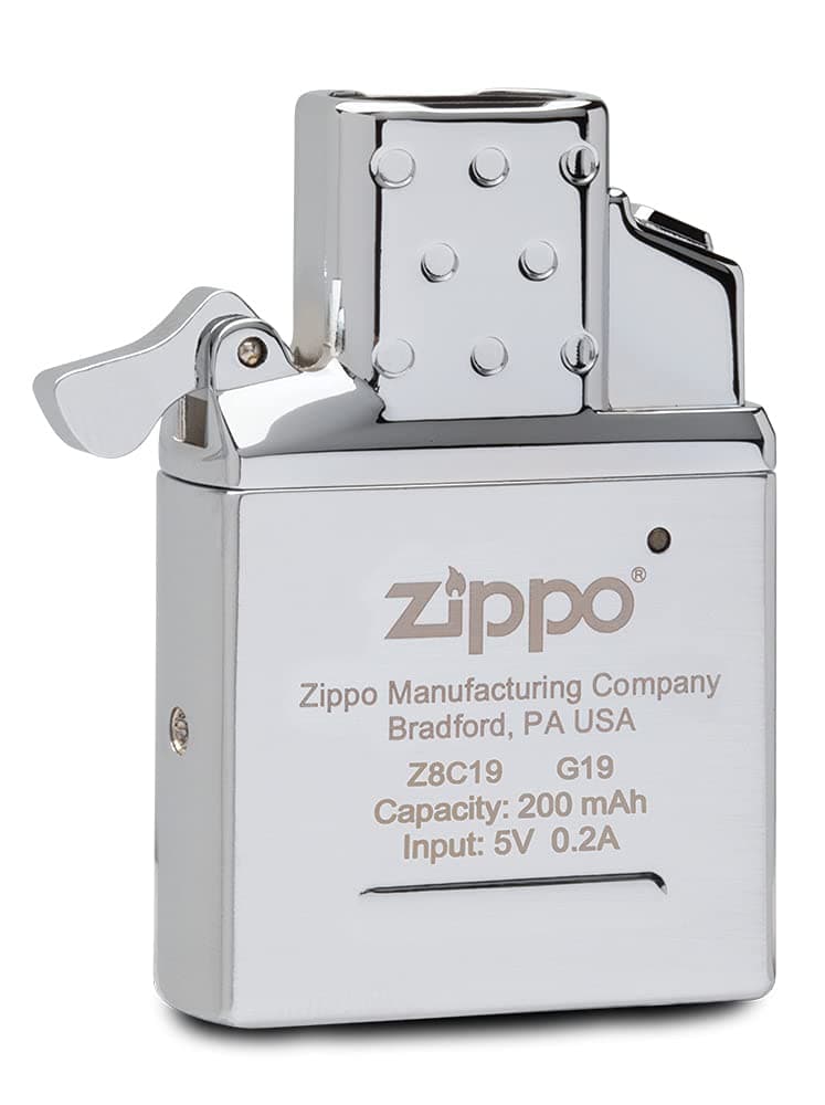 Zippo Rechargable Lighter Insert, Metal, Silver, One Size