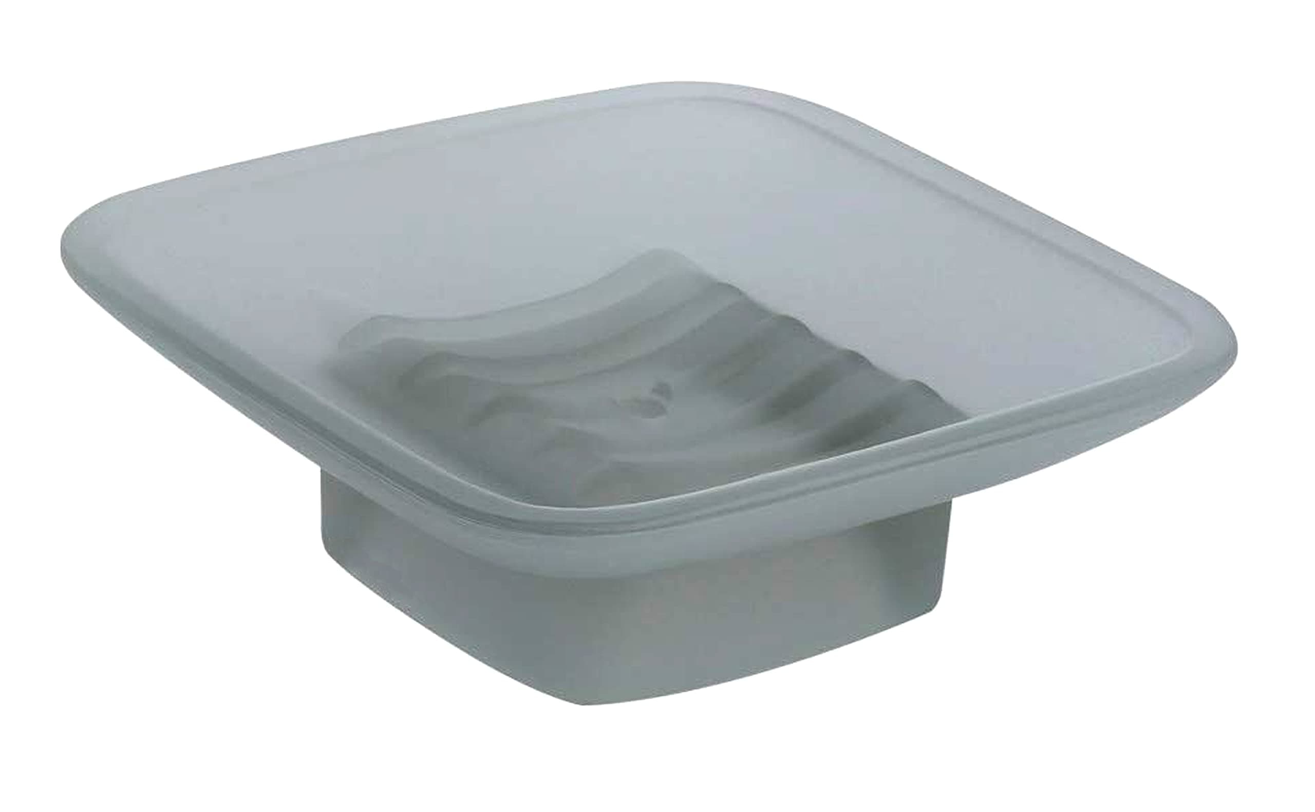 Glass Soap Dish, 1 Piece, Square