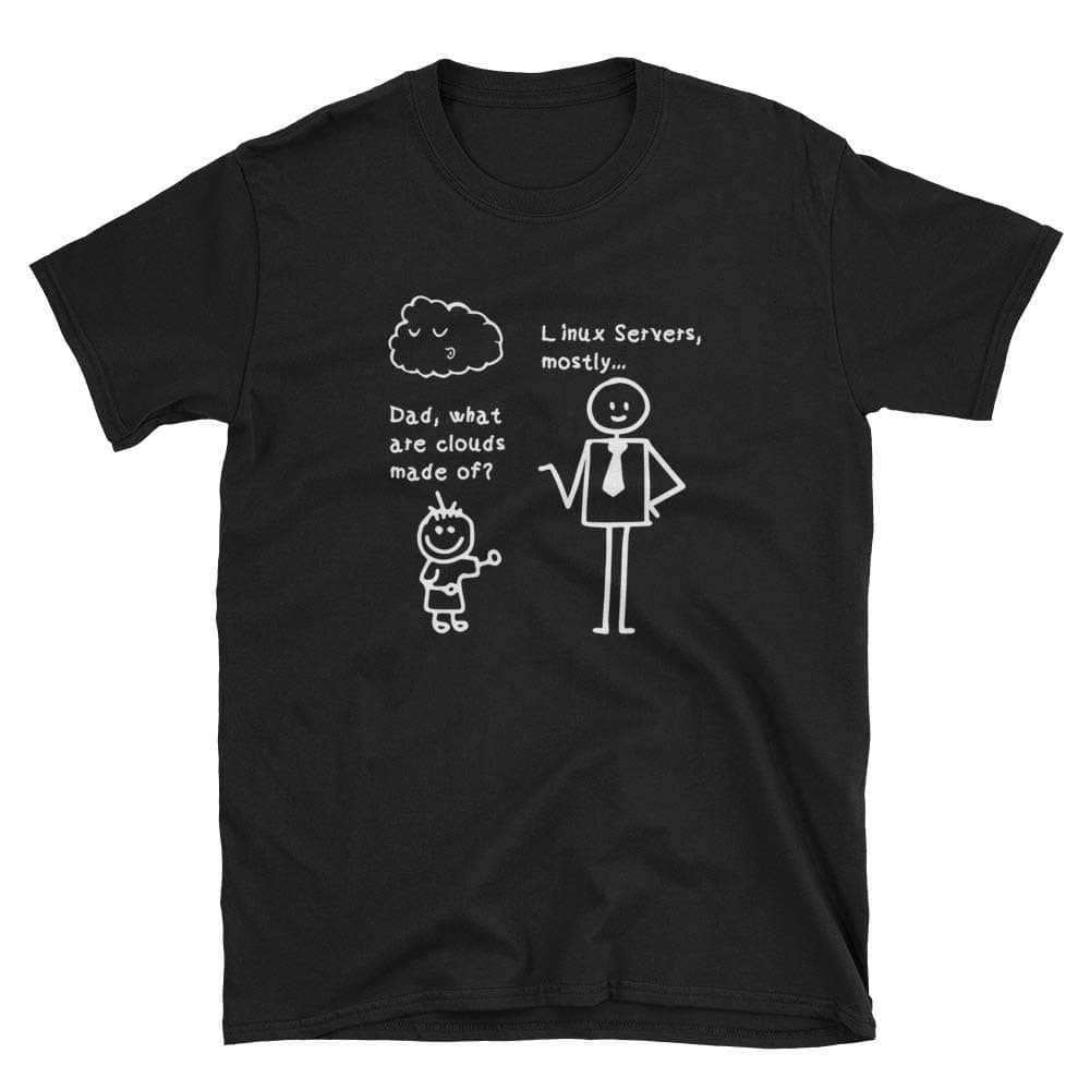 Got Linux? Tech Computer Geek Gifts - Cloud Engineer T-Shirt - Linux Unix Geek Nerd Gift, Linux Servers Sysadmin Short-Sleeve Unisex T-Shirt Black