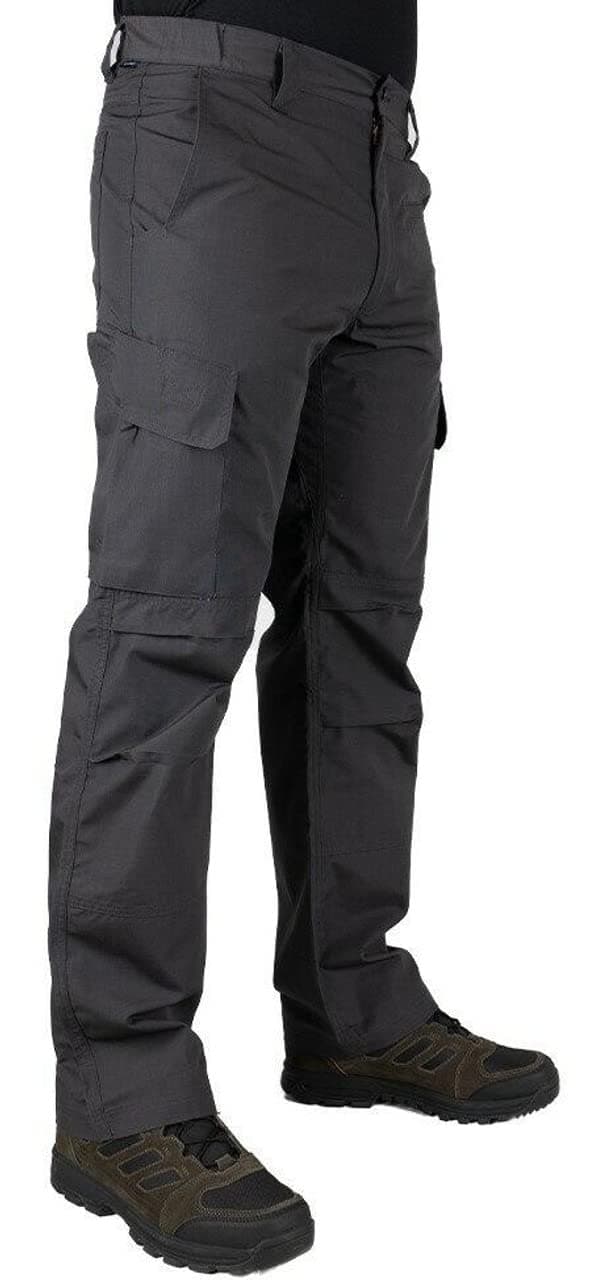 LAPG Men's Urban Ops Tactical Pants, Gusseted Crotch Cargo Pants, Ripstop Work Pants, Water & Stain Resistant Pants for Men