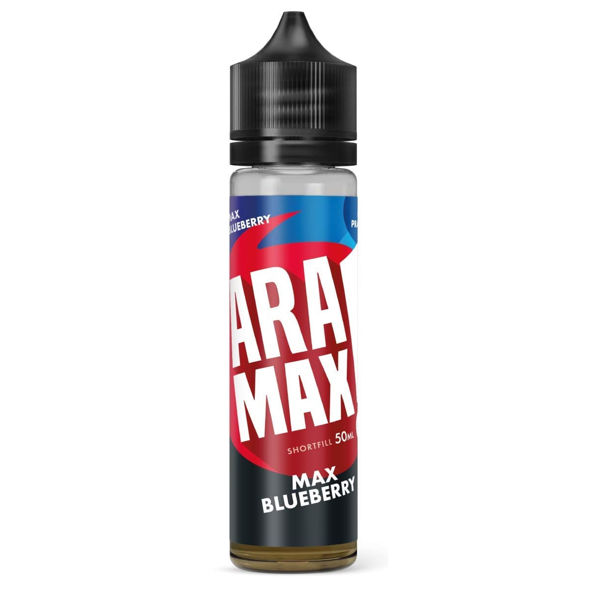ARAMAX Vape Liquid - Max Blueberry | Shortfill Format: 50ml e-Liquid in a 60ml Bottle | No Nicotine