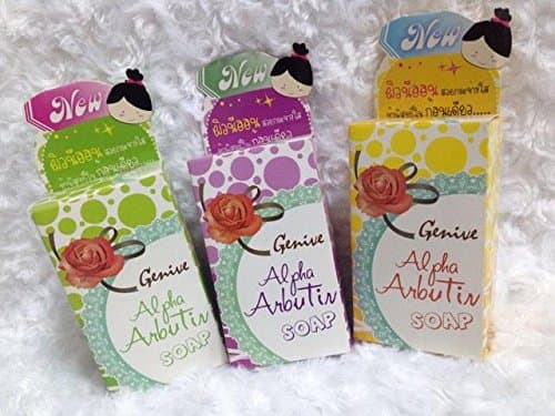 Genive Alpha Arbutin Soap (3 pack)