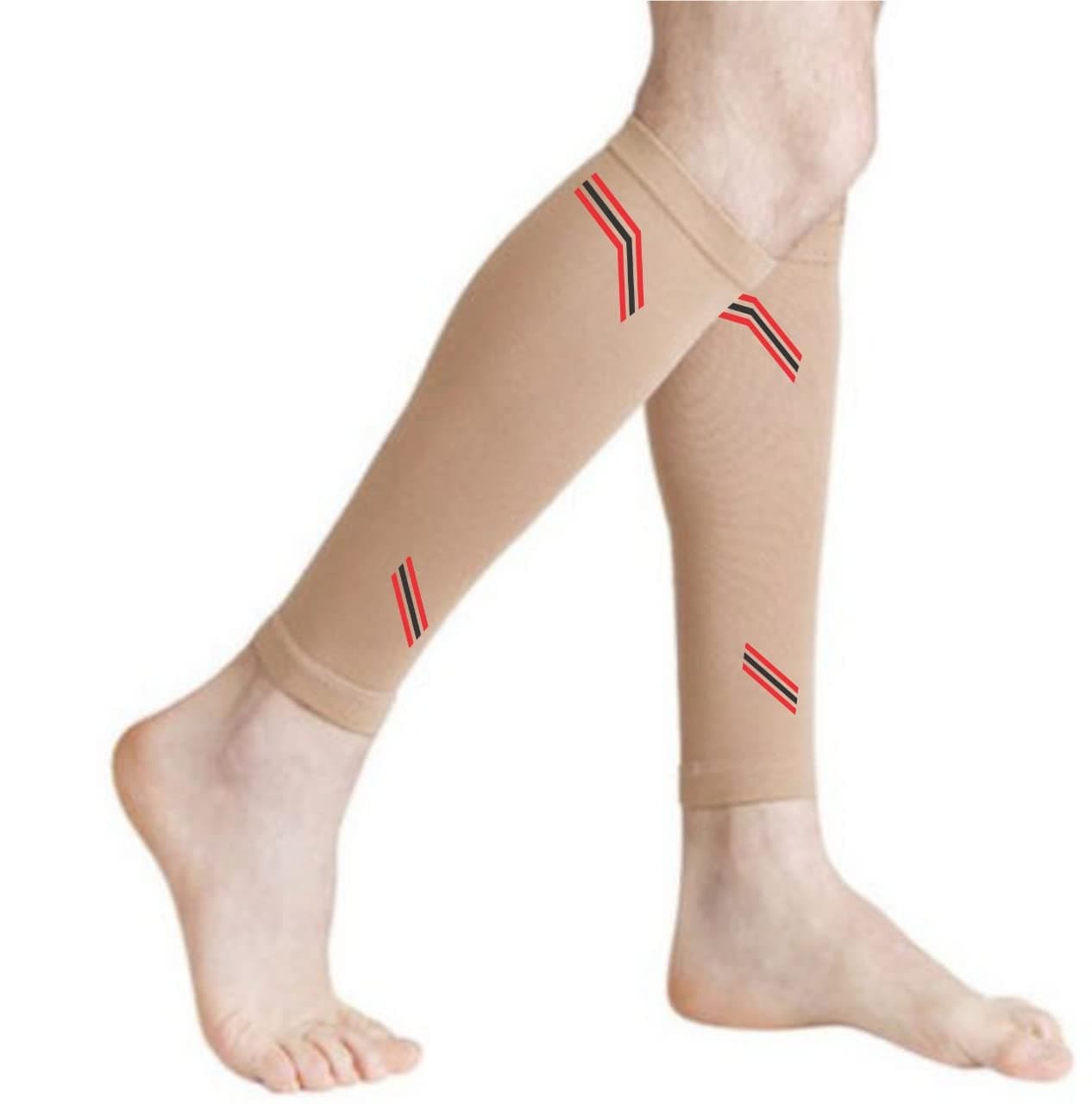 Calf Support Brace, Shin Splint Compression, Lower Leg Wrap Support for Torn Calf Muscle, Strain, Sprain, Pain Relief, Tennis Leg