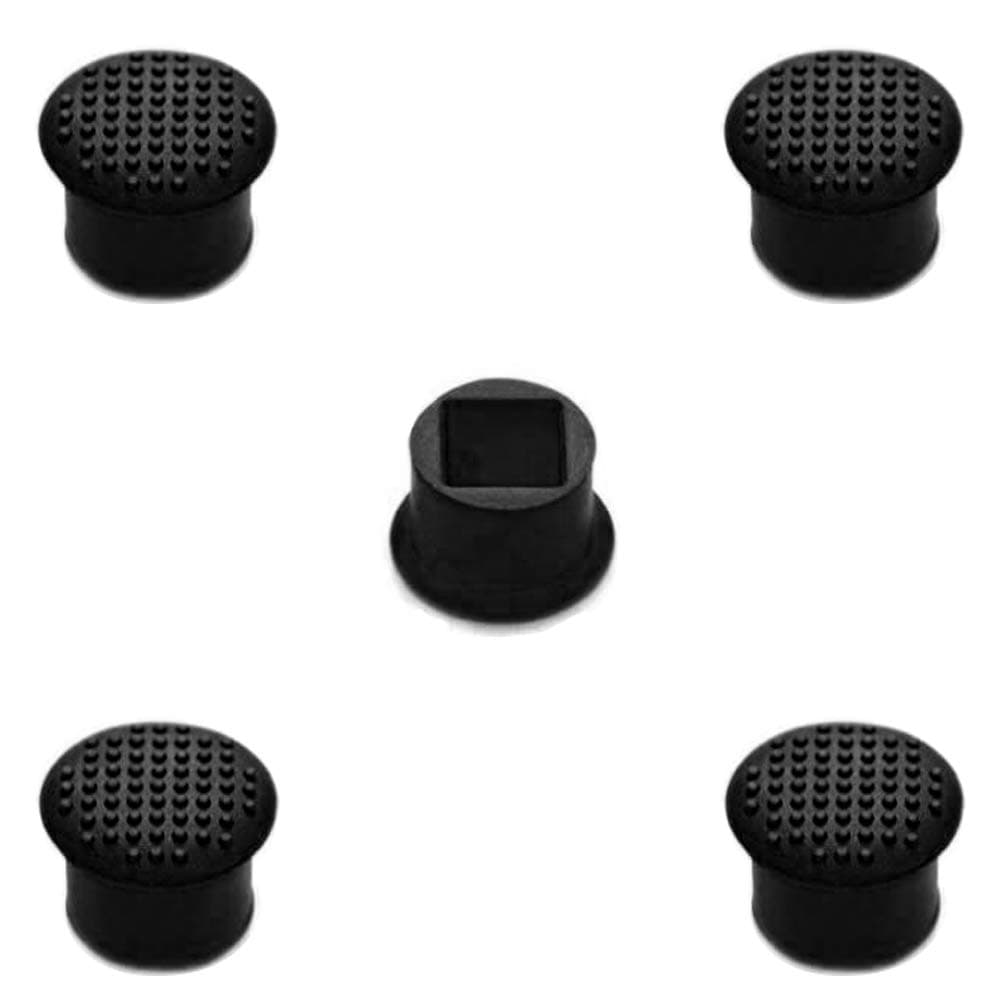 5 PCS Rubber TrackPoint Keyboard Mouse Black Cap with Soft Dome and Rim Laptop Pointer for HP Pavilion/Envy/Spectre/EliteBook/Omen/Stream/Chromebook