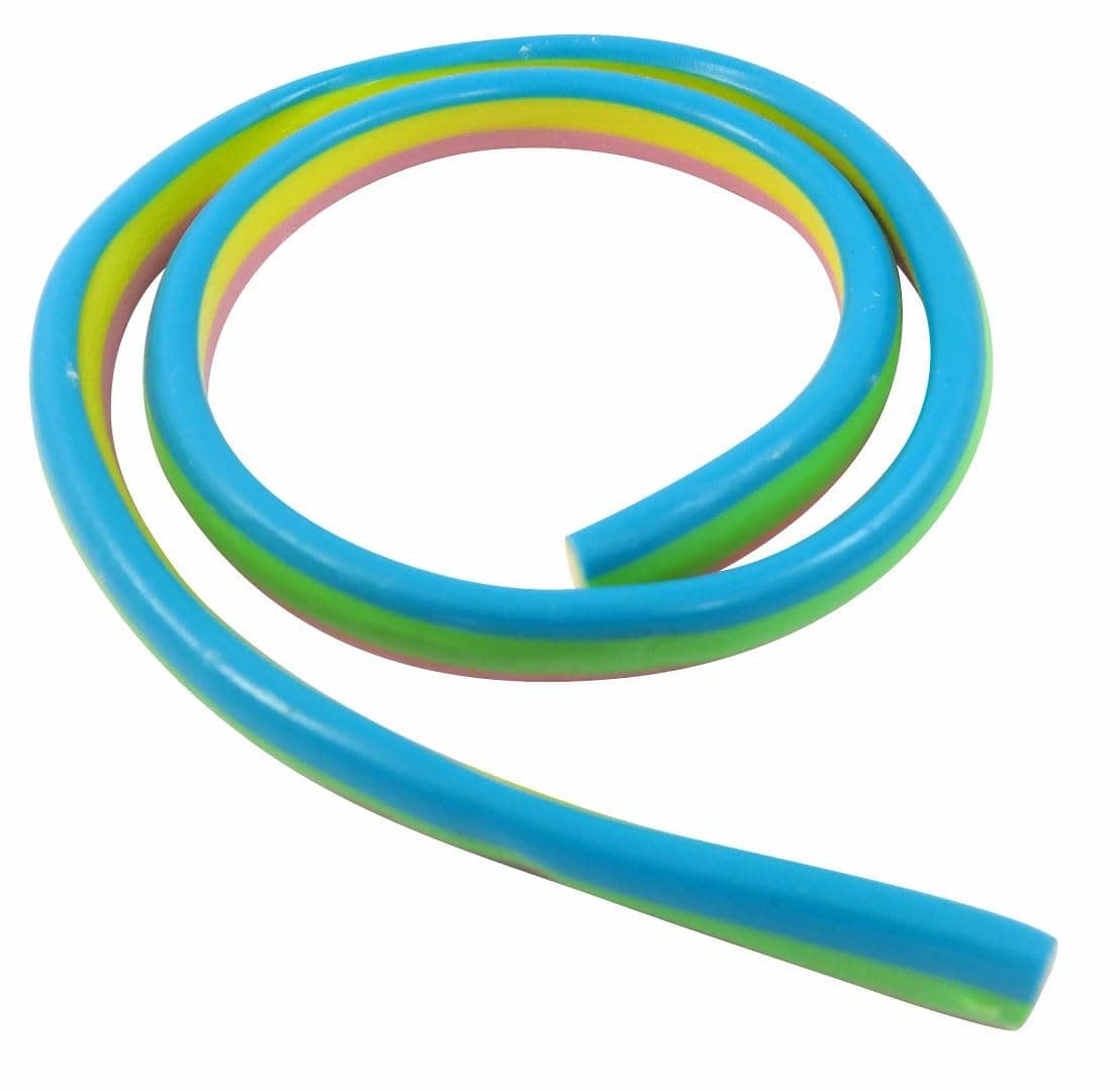 Giant Rainbow Cables - 30 Candy Sticks Sweets