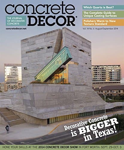 Concrete Decor Print Magazine