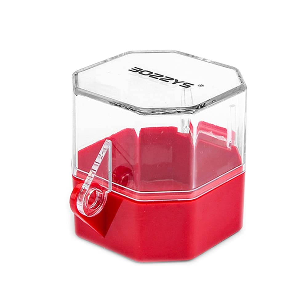 SCRTB Emergency Stop Push Button Switch 1 Pcs Emergency Stop Protection Cover,Emergency Stop Push Button,Add Protection Cover,Stop Switch Box with Key Lock