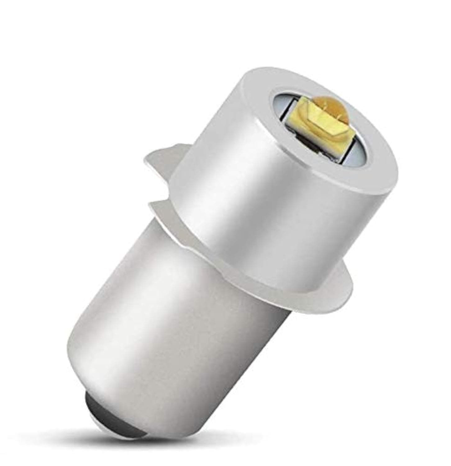 eecoo Upgrade LED Flashlight Bulb, 5W 6-24V P13.5S High Power LED Upgrade Bulb Replacement Part LED Conversion Kit Bulbs for Torch Tooling Lantern Work Light Bulbs Replacement(1 Pack)